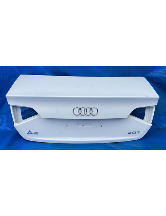 Tampa Traseira Audi A4 Sedan 2008 2009 2010 2011 2012  Branco
