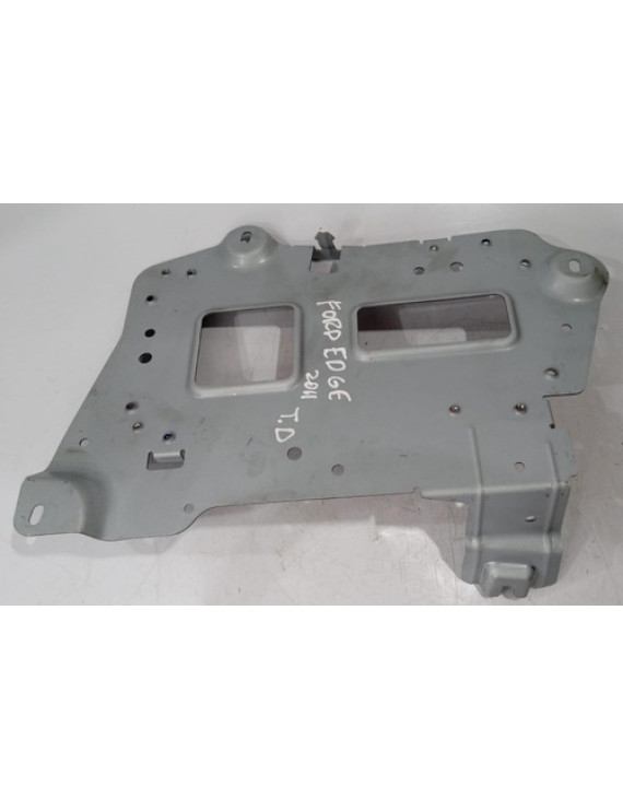 Suporte Módulo Amplificador Som Ford Edge 2008 - 2014 Cinza