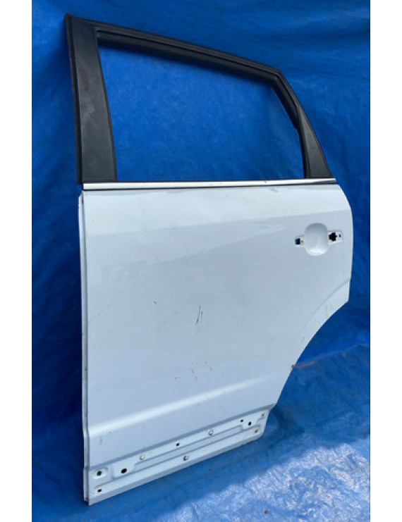 Porta Traseira Esquerda Captiva 2008 2009 2010 11 12 13 2014 Traseira Esquerdo Branco