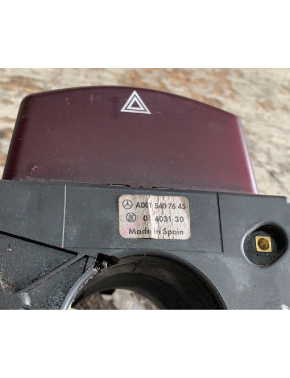 Chave Seta E Pisca Alerta Mercedes Ml500 2003 04 2005 2006  Preto