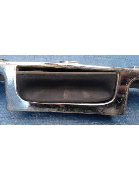 Friso Moldura Tampa Traseira Peugeot 407 2005 Prateado