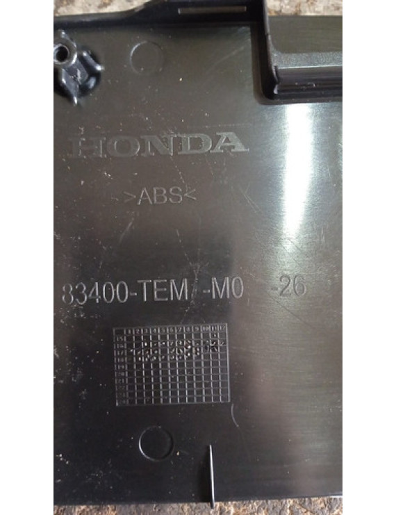 Acabamento Lateral Console Lado Direito Honda Civic 2020