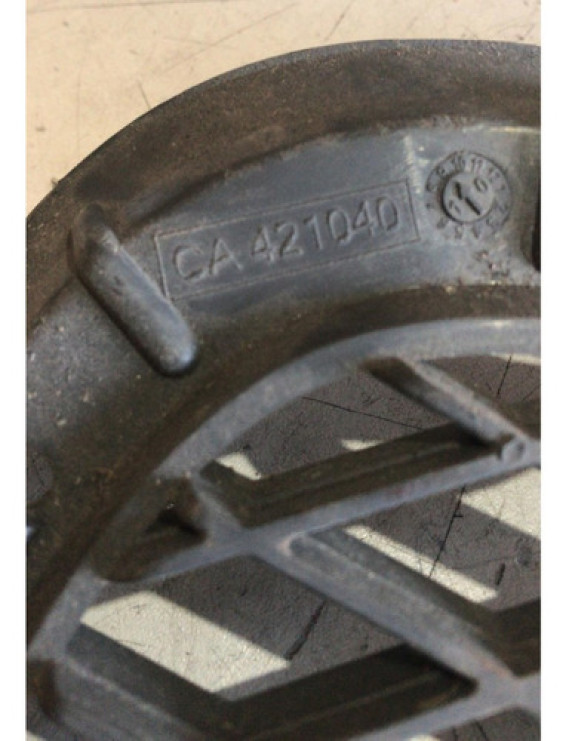 Grade Central Parachoque Direito Pajero Tr4 2010 - 2012 Preto Direito
