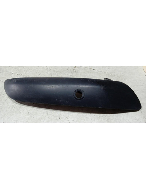 Moldura Esquerda Parachoque Dianteiro 308 2007 - 2013  Preto