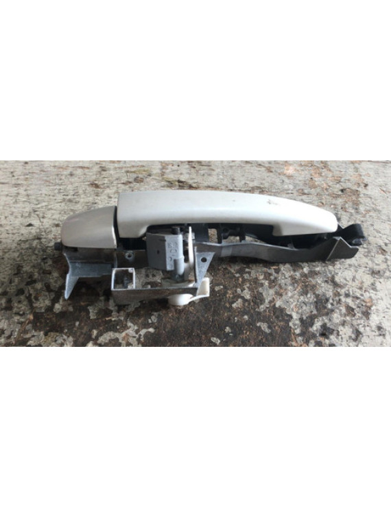 Maçaneta Externa Traseira Esquerda Peugeot 3008 2012 Branco