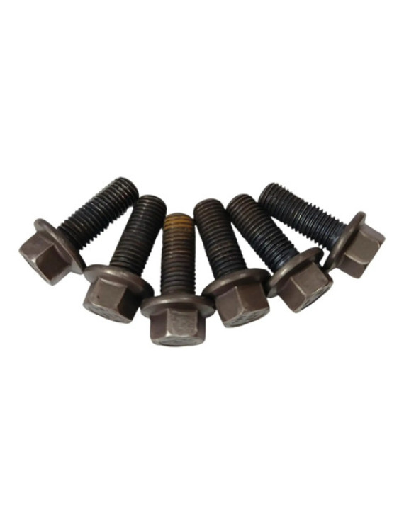 Kit Parafuso Volante Motor Chery Qq 1.1 2010 - 2014 Preto