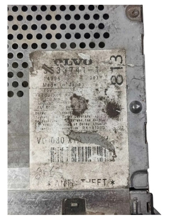 Rádio Toca Fita Volvo V40 S40 1997 - 2004