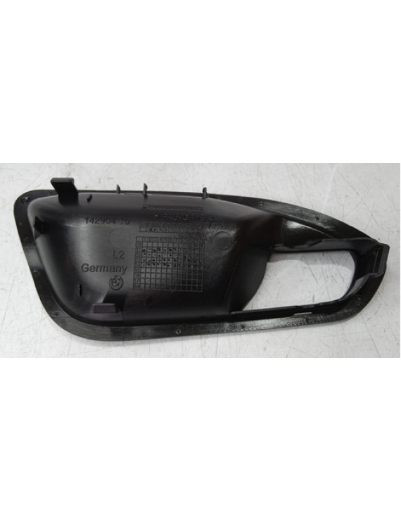 Acabamento Maçaneta Interna Esquerda Bmw 118i 2013 Preto Dianteira/traseira