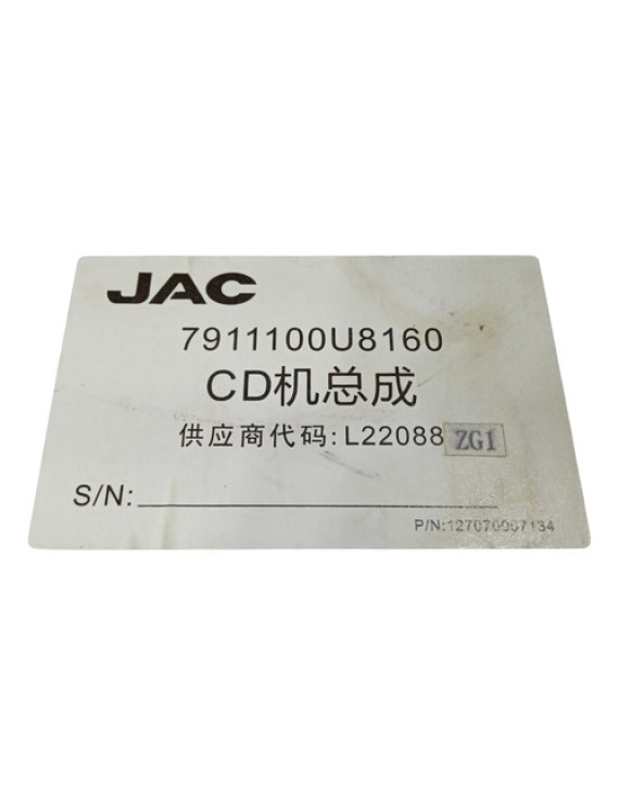Rádio Som Jac J3 2011 2012 2013 2014