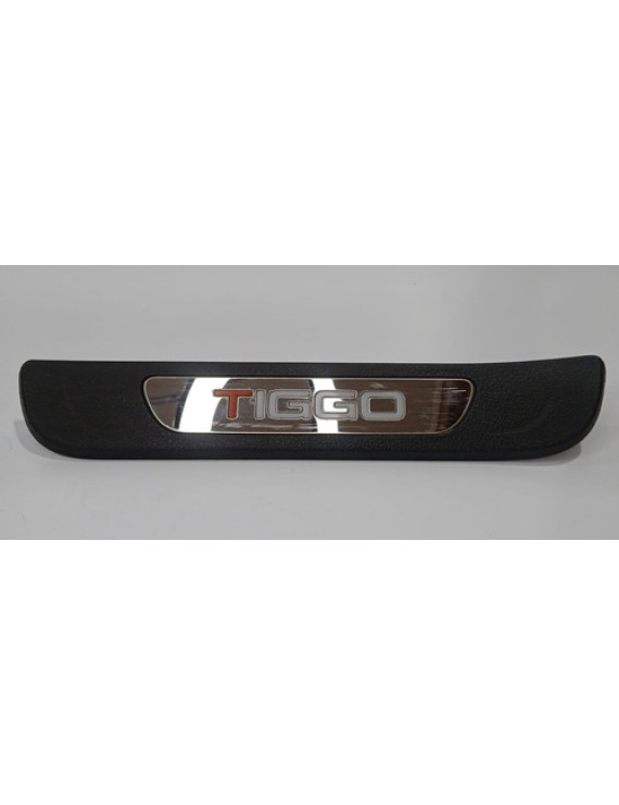 Soleira Traseira Esquerda Chery Tiggo 7 2020 2021 2022 Preto