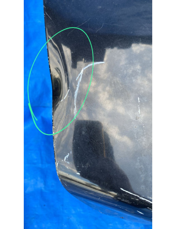 Tampa Traseira Mercedes C200 2001 A 2006 / Detalhe Preto