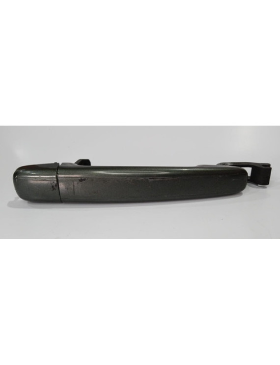 Maçaneta Externa Traseira Esquerda Peugeot 307 2003 - 2011 Preto Traseira