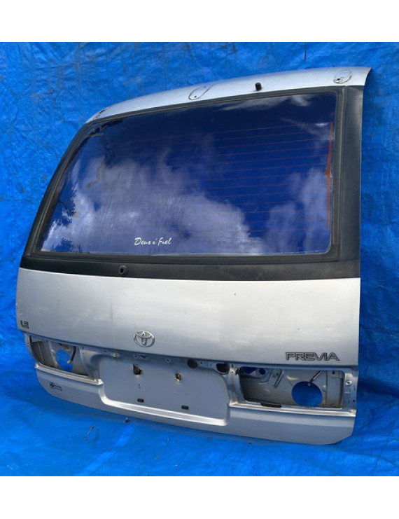 Tampa Traseira Toyota Prévia 1990 A 1999 Preto