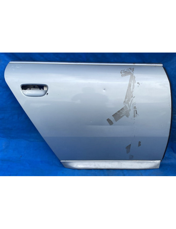 Porta Traseira Direita Audi A6 Allroad 2000 - 2005 Blindada Traseira Direito Prateado