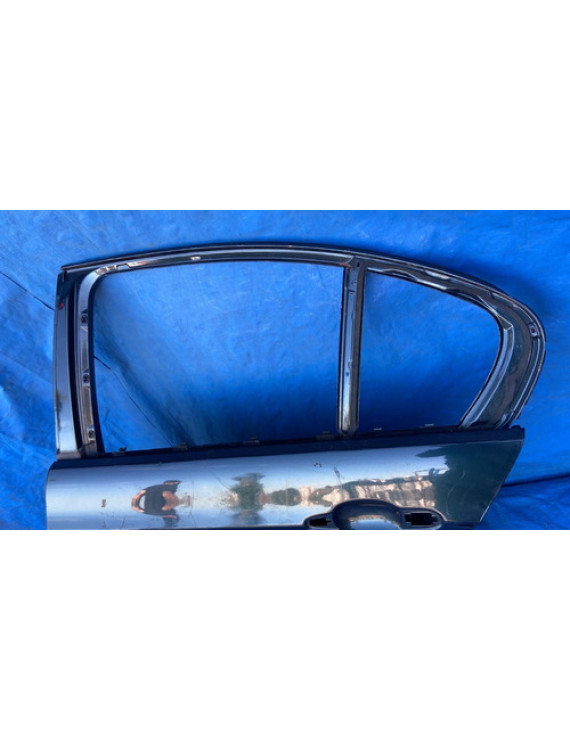 Porta Traseira Esquerda Bmw 320 2008 2009 2010 Preto