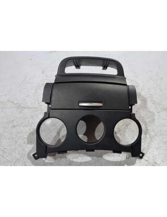 Moldura Com Porta Treco Painel Ssangyong Korando 2012 Preto