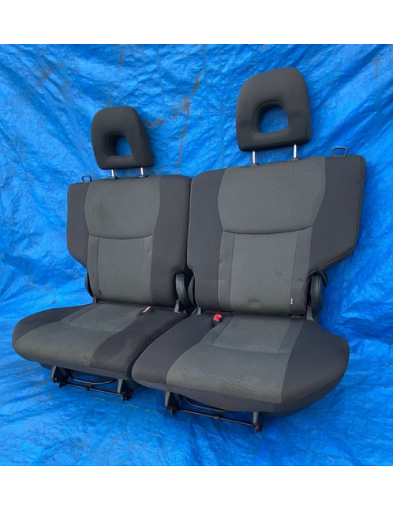 Bancos Traseiros (tecido) Rav 4 2001 A 2005 Preto