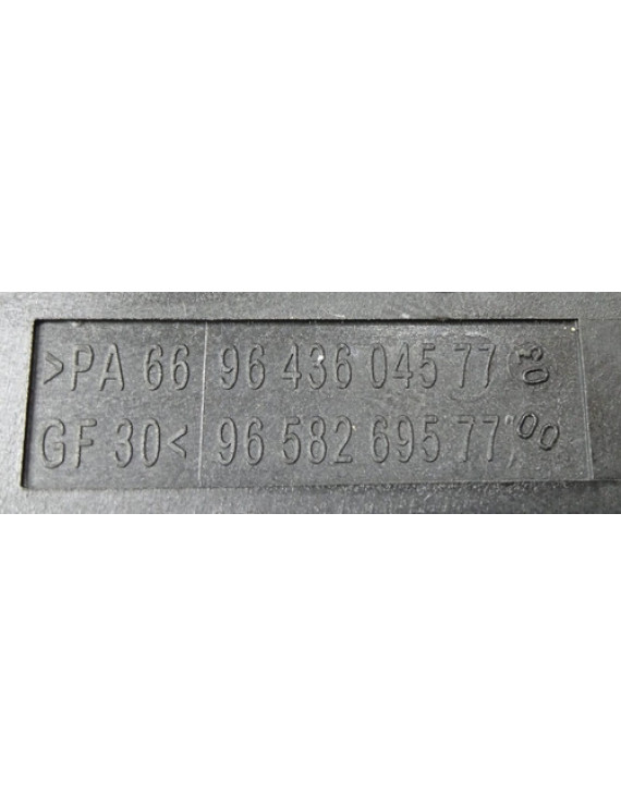 Maçaneta Interna Esquerda Peugeot 307 2007 - 2013 Preto Dianteira/traseira