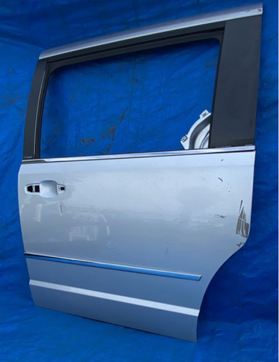 Porta Traseira Esquerda Town & Country 2008 A 2016 Traseira Esquerdo Prateado