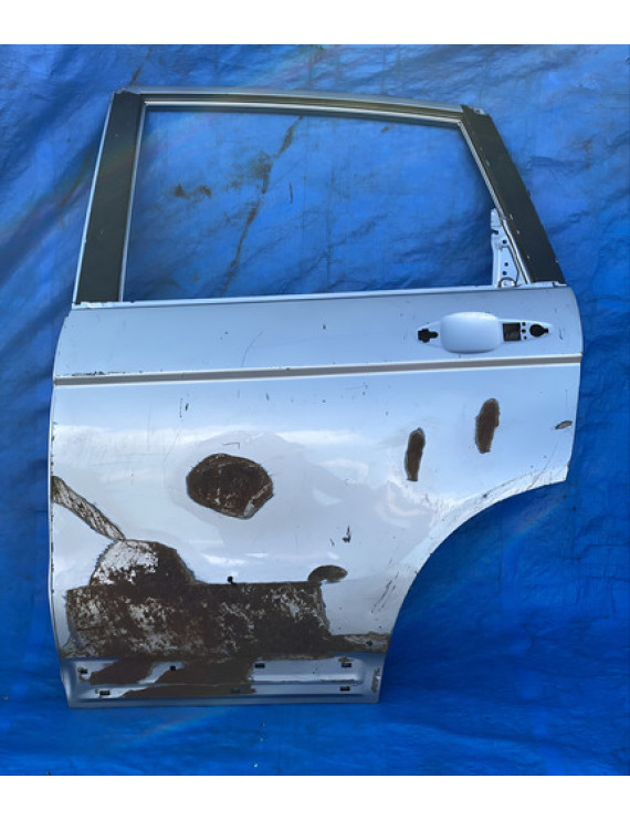 Porta Traseira Esquerda Honda Crv 2008 Á 2011 Traseira Esquerdo Prateado