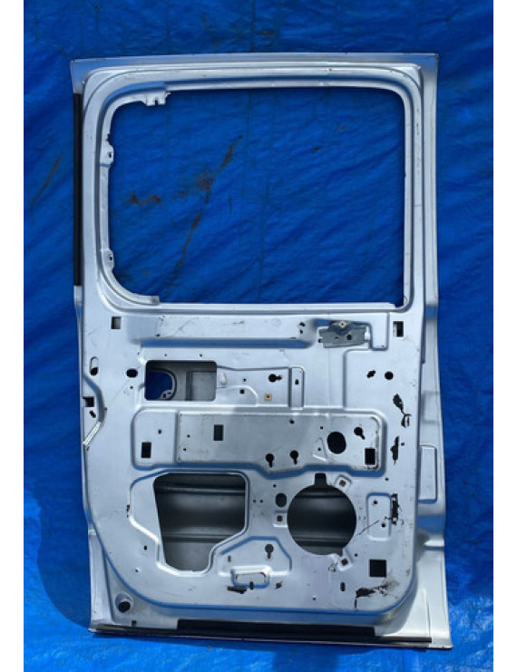 Porta Traseira Esquerda Dodge Dakota 1997 A 2001 Traseira Esquerdo Prateado