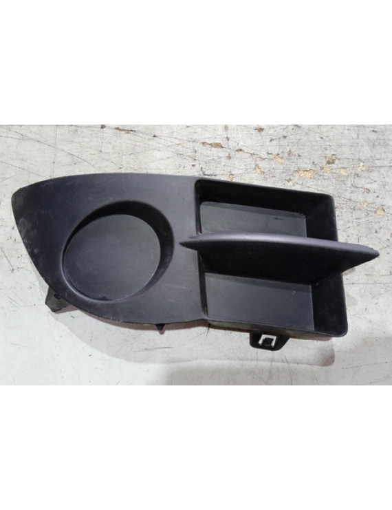 Moldura Farol Milha Direito Sem Furo Clio 2006 - 2012 Preto