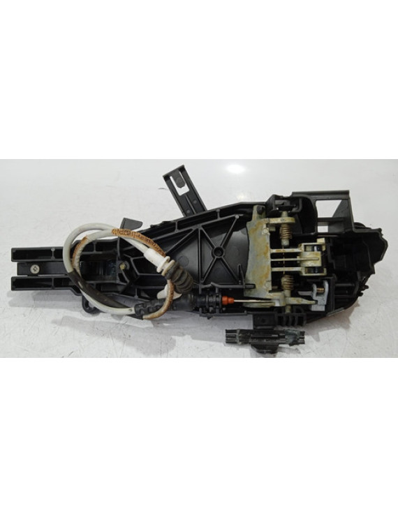 Maçaneta Externa Dianteira Direita Bmw 320i 2006 - 2012 Preto Dianteira