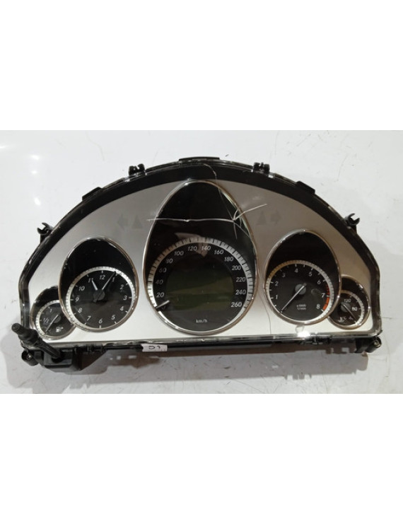 Painel De Instrumentos Mercedes E300 E550 2013 Trincado   Preto