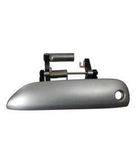 Maçaneta Externa Dianteira Esquerda Honda Fit 2009 - 2014 Prateado Dianteira