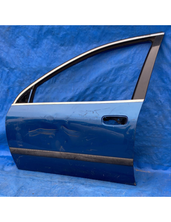 Porta Dianteira Esquerda Peugeot 607 1999 A 2008 / Detalhe Dianteira Esquerdo Azul