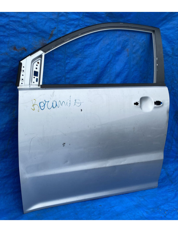 Porta Dianteira Esquerda Ssangyong Korando 2011 A 2014 Dianteira Esquerdo Prateado