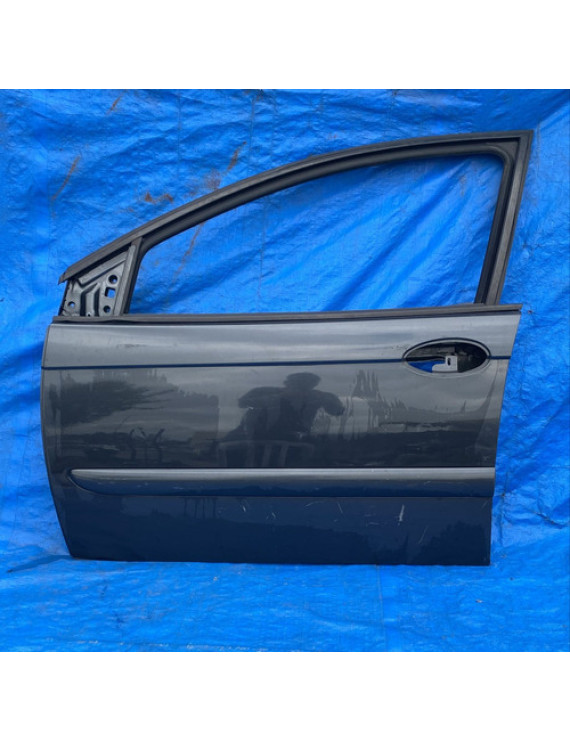 Porta Dianteira Esquerda C5 2001 2002 2003 2004 2005 Dianteira Esquerdo Preto