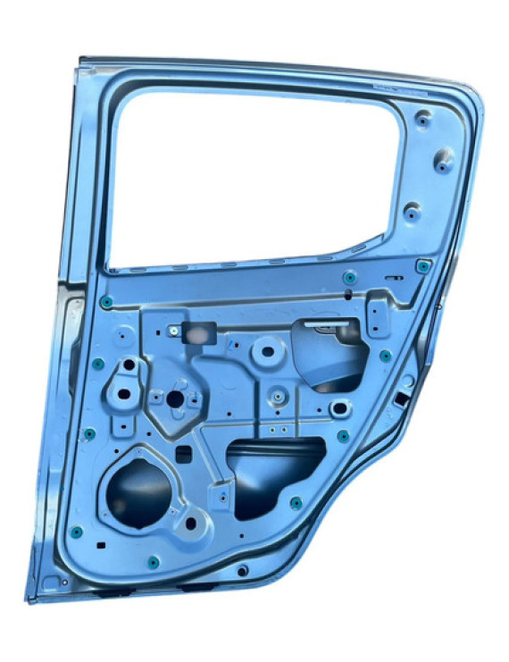 Porta Traseira Direita Fiat Mobi 2017 2018 2019 2020 Traseira Direito Prateado