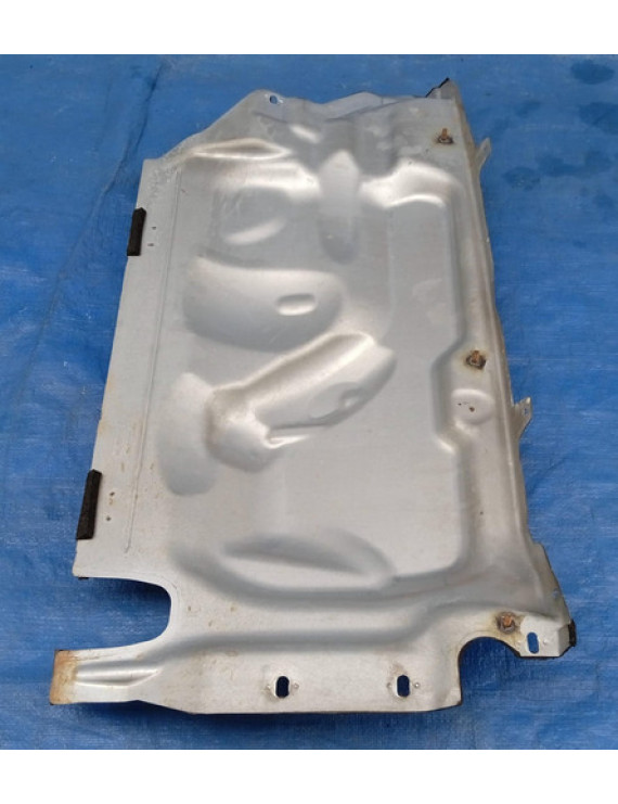 Painel Corta Fogo Anti Chamas Volvo Xc60 2009 - 2015 Prateado Padrão