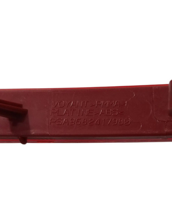 Defletor Olho De Gato Traseiro Direito C5 2009 2010 2011 Vermelho