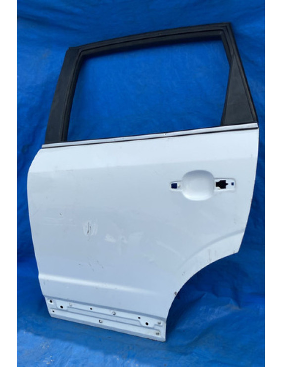 Porta Traseira Esquerda Captiva 2008 2009 2010 11 12 13 2014 Traseira Esquerdo Branco