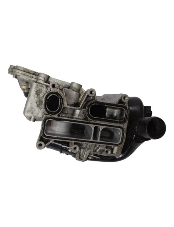 Suporte Filtro Óleo Renault Master 2.3 2013 - 2021 Preto
