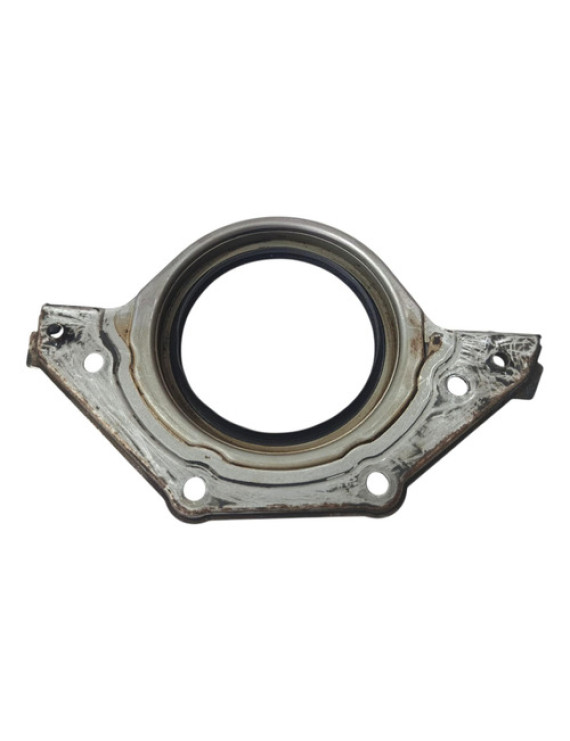 Flange Retentor Virabrequim Mobi Uno Palio 1.0 2015 2016 Prateado