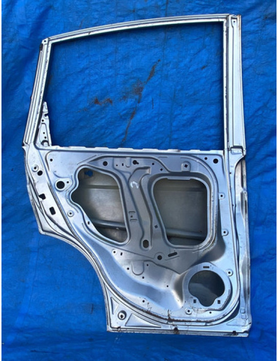 Porta Traseira Esquerda Honda Crv 2008 Á 2011 Traseira Esquerdo Prateado