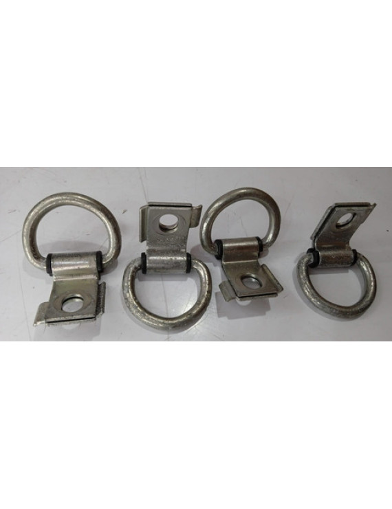 Kit Gancho Porta Malas Freelander 2 2007 - 2015 Cinza