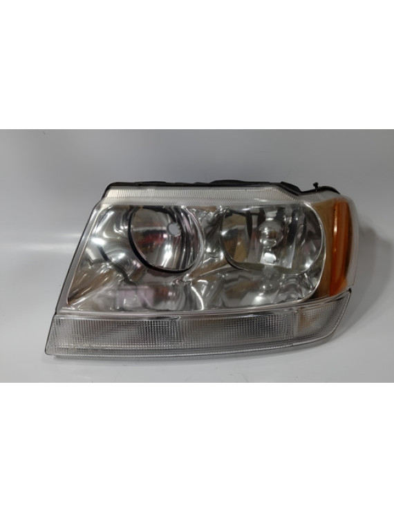 Farol Esquerdo Cherokee 2000 2001 2002 2003 Esquerdo/motorista