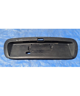 Moldura Placa Traseira Renault Megane 1995 - 1999 / Detalhe Preto
