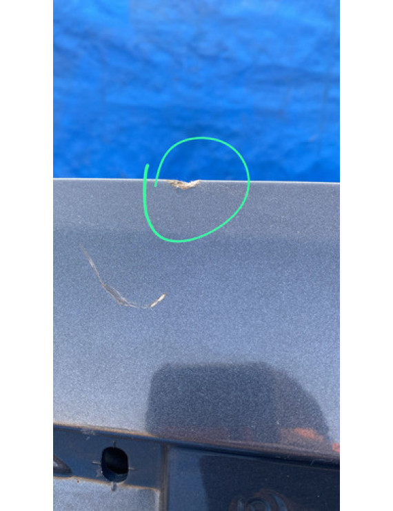 Tampa Traseira Volvo Xc60 2011 2012 2013 2014 Preto