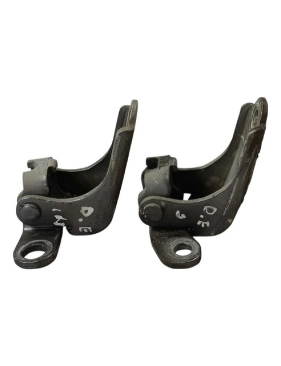 Par Dobradiça Porta Dianteira Esquerda Honda Fit 2003 A 2008