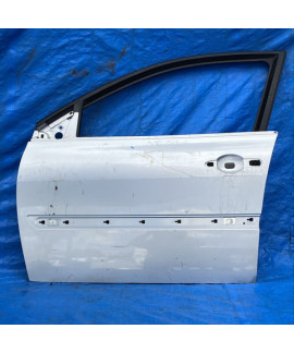 Porta Dianteira Esquerda Megane 2007 A 2012 Dianteira Esquerdo Prateado
