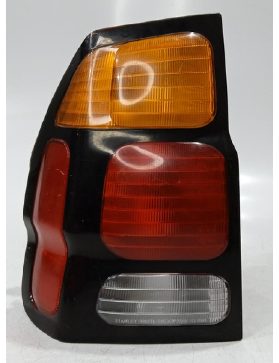 Lanterna Esquerda Pajero Sport Gls 1994 - 2001 Esquerdo/motorista Vermelho