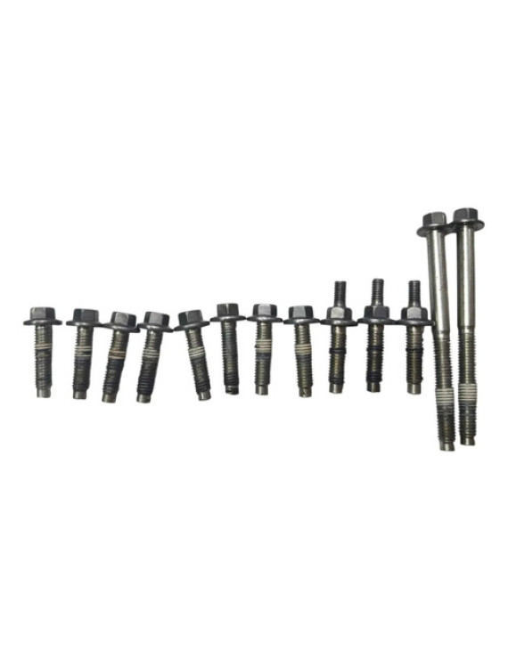 Kit Parafuso Cárter Fusion 2.0 2017 2018 2019 2020 Preto