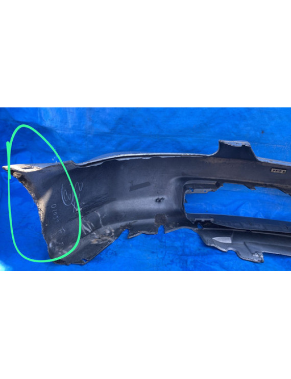 Parachoque Dianteiro Honda Civic 1996 1997 1998 / Detalhe Prateado