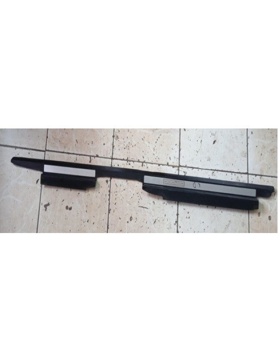 Soleira Externa Direita Audi A6 Allroad 2001 - 2005 Preto