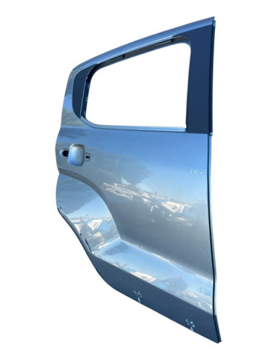 Porta Traseira Direita Fiat Mobi 2017 2018 2019 2020 Traseira Direito Prateado
